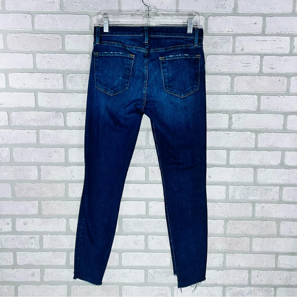 Frame Denim Le Skinny de Jeanne Jeans in Meyer Wash Size 28 - Image 7
