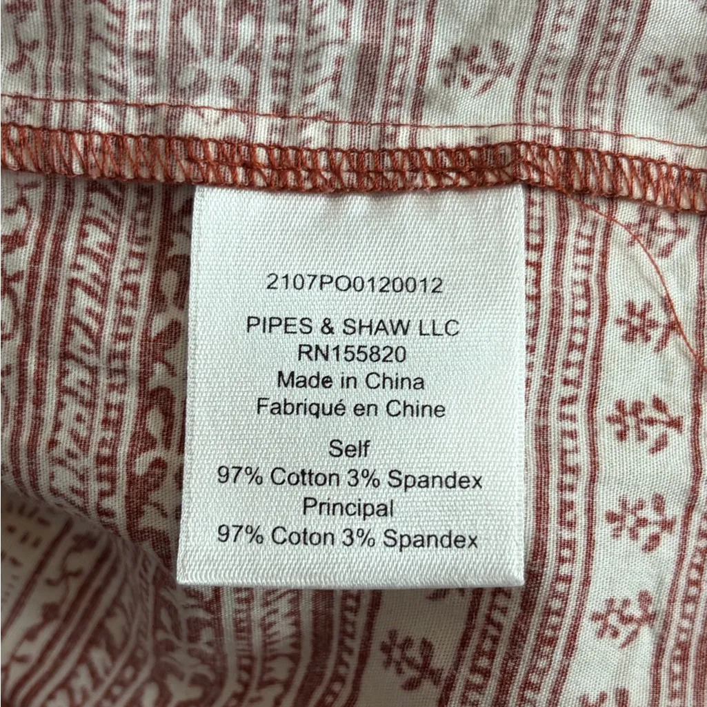 Veronica Beard Brown Floral Boho vacation Midi Dress Tie Waist Long Sleeve sz 8 - Image 12