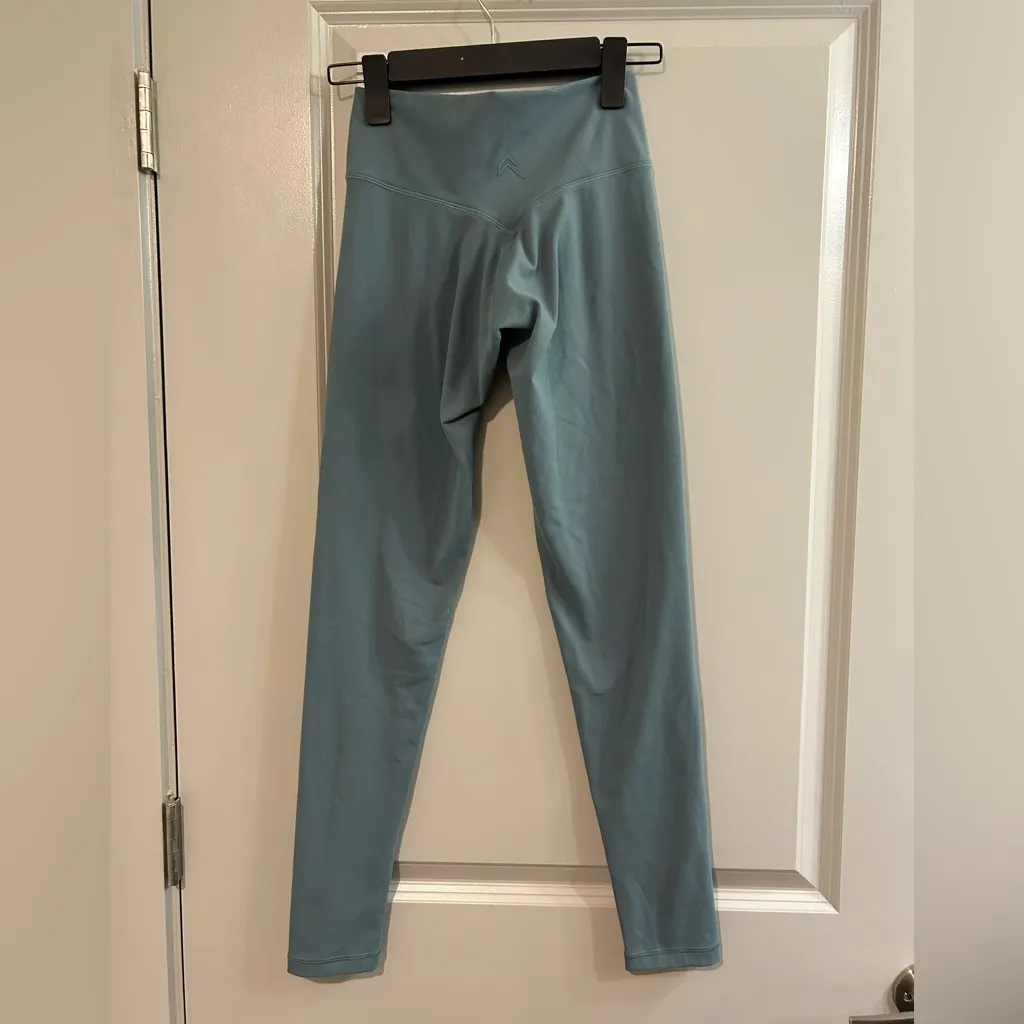 Oner Active Women's Set of 2 Leggings in Pale Green and Light Blue - Image 3