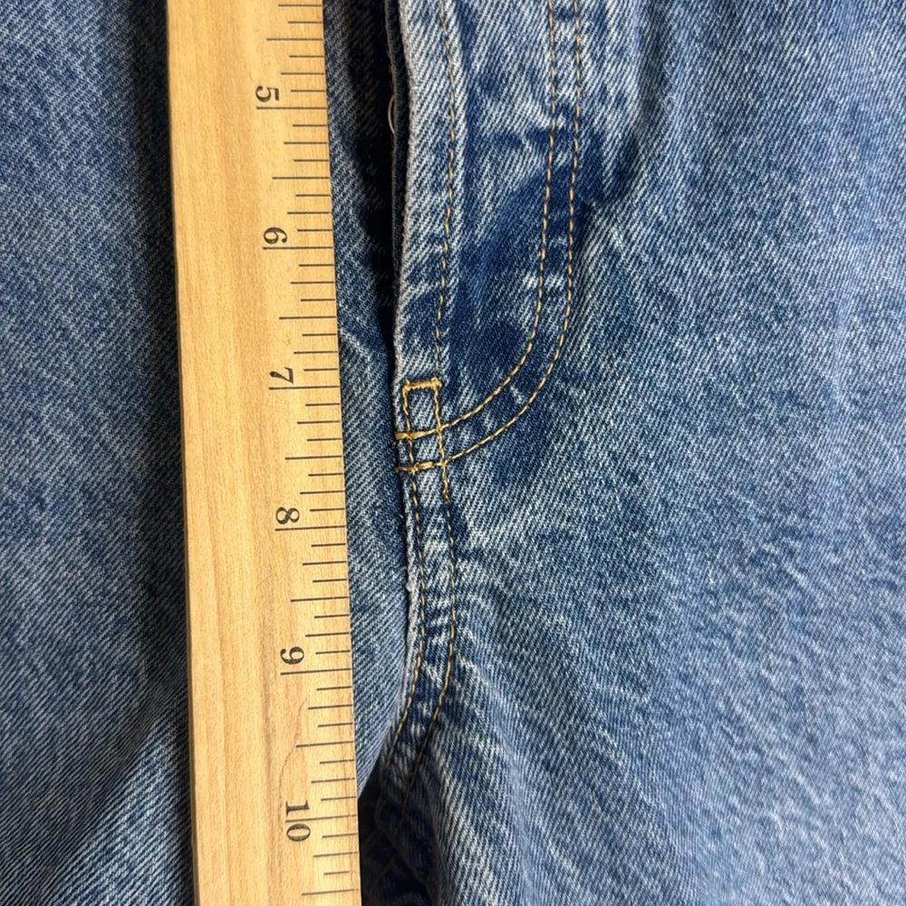 ASOS design Women's Blue Jeans with Studded gem Details size 28 cute spring - Image 8