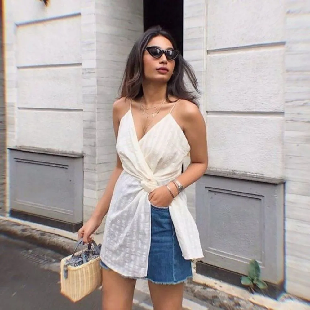 Zara Striped Tunic Tank Top Blogger Fave 2685 / 998 - Image 34