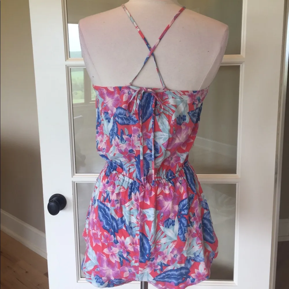 American Eagle Tropical Romper - Image 6