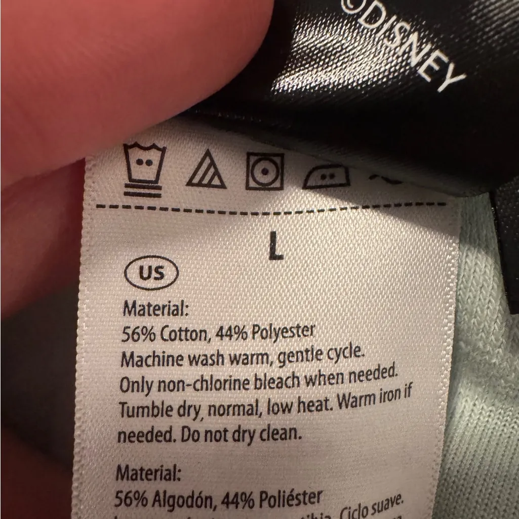 Disney Light Green  Textured Mini Skirt with pockets - Image 4