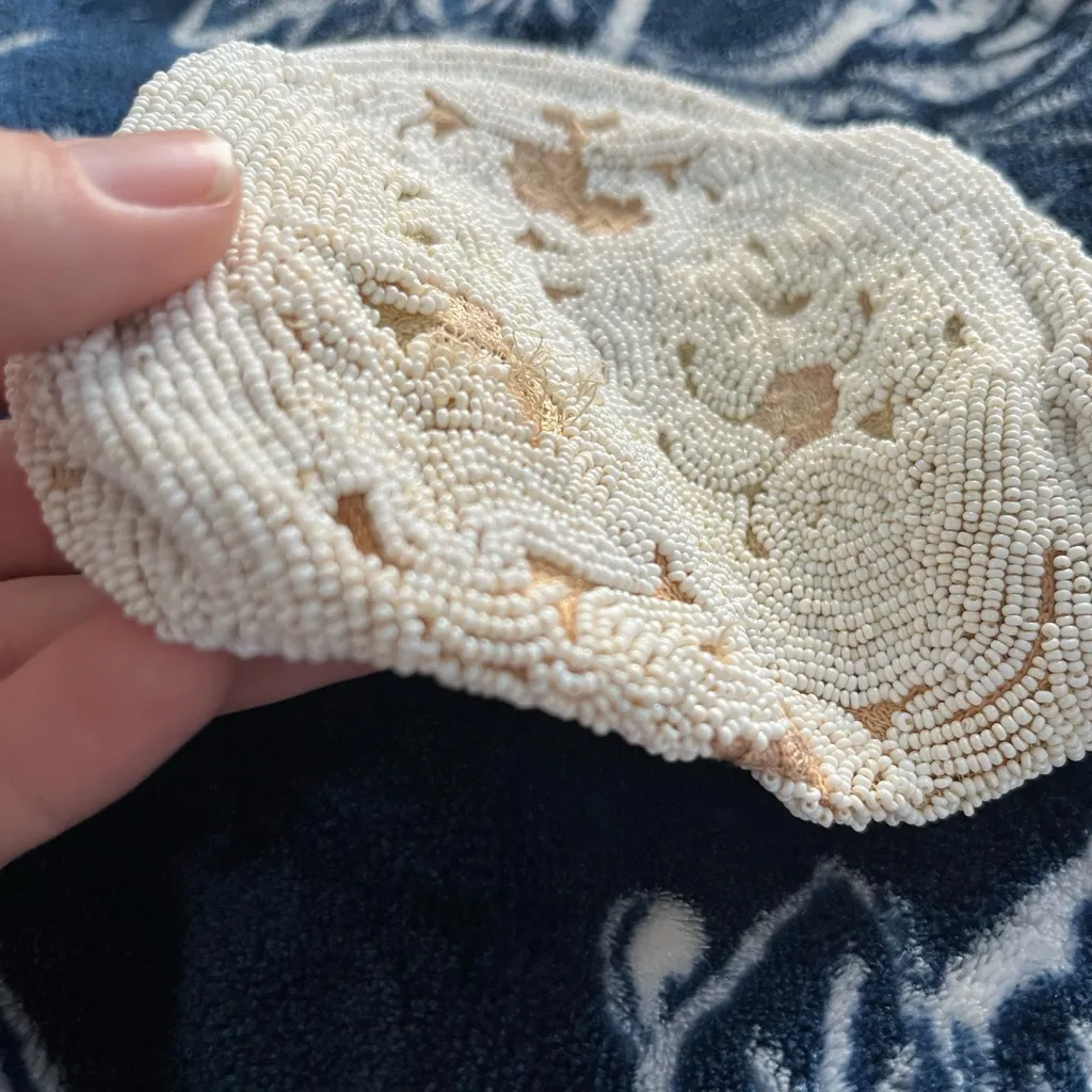 Rare Vintage 1920’s Micro Beaded Kiss - Image 7