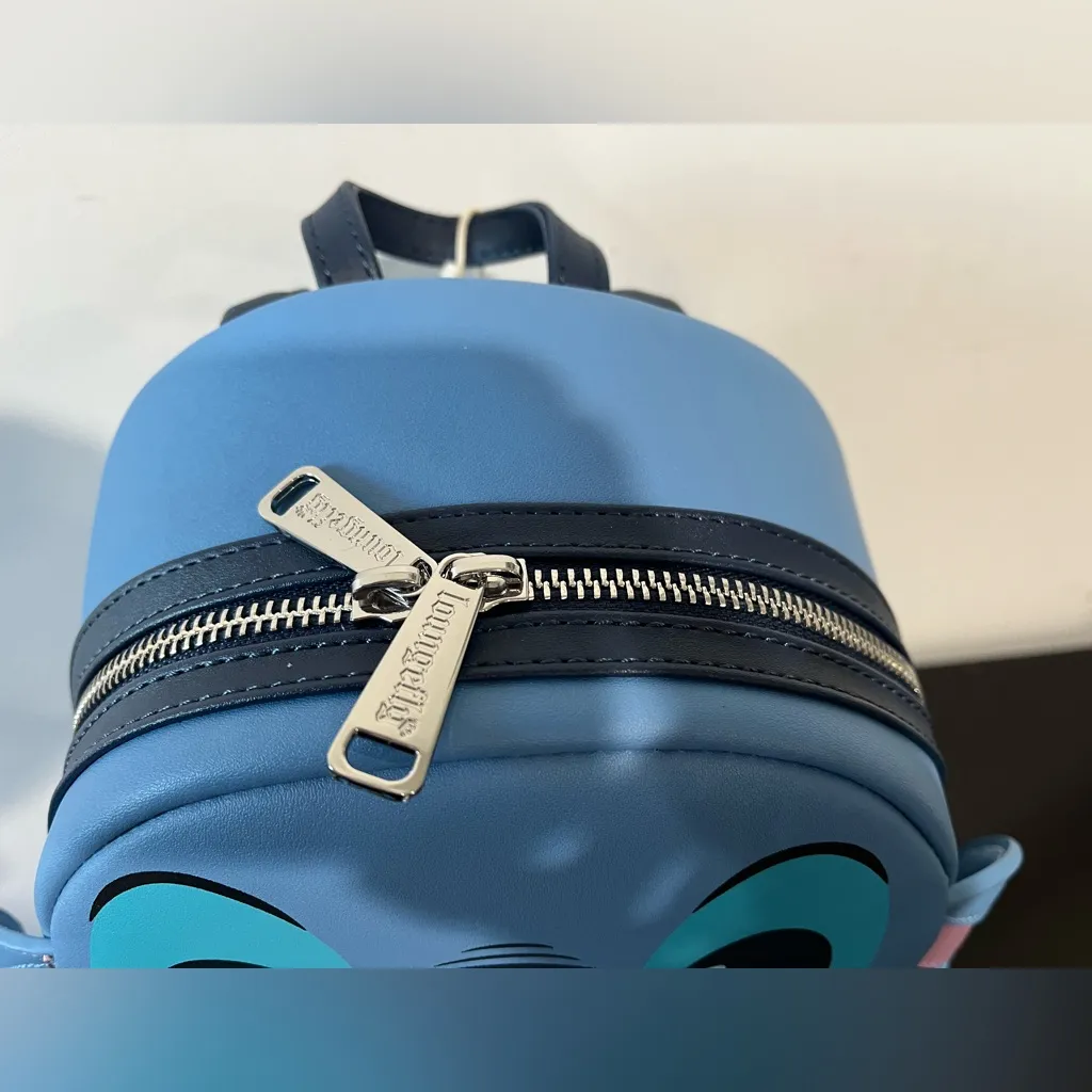 Lounge Fly  Disney Lilo & Stitch Figural Stitch with Lei Mini Backpack - Image 9