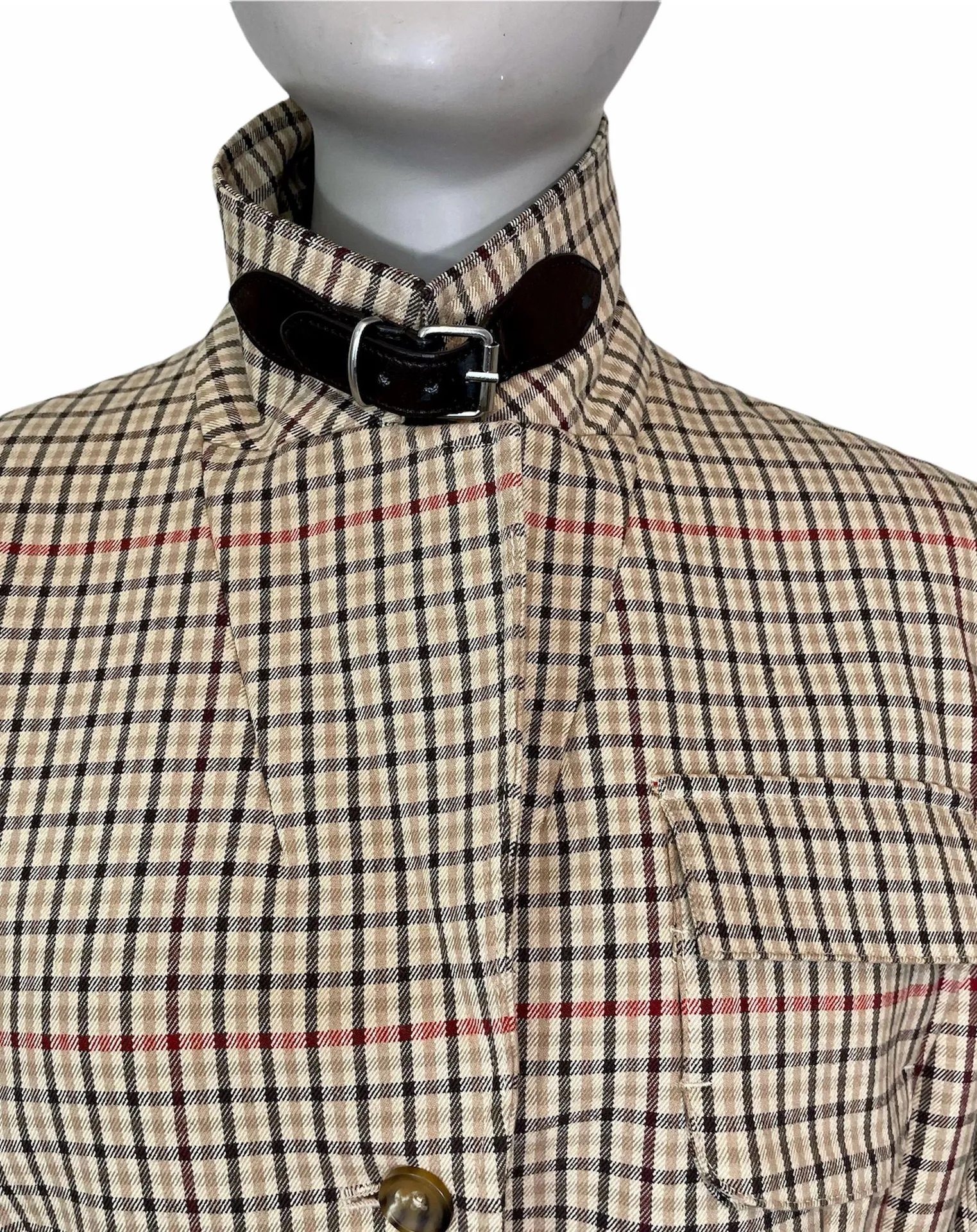 Body By Victoria Plaid Blazer Jacket - Image 5