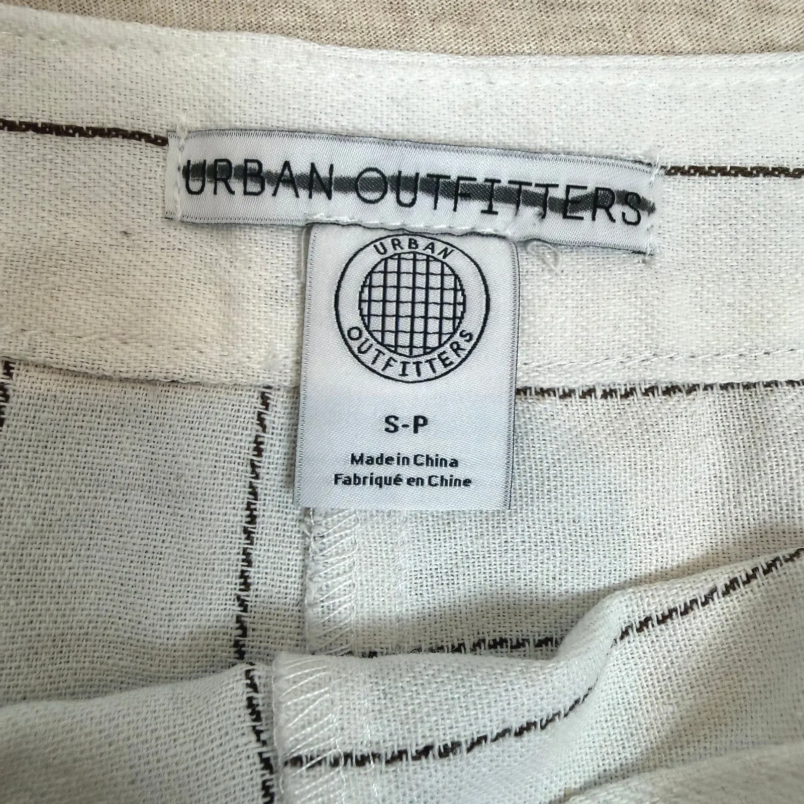 Urban Outfitters Wrap Skirt Linen Clean Girl Boho Capsule Wardrobe Minimalist - Image 2