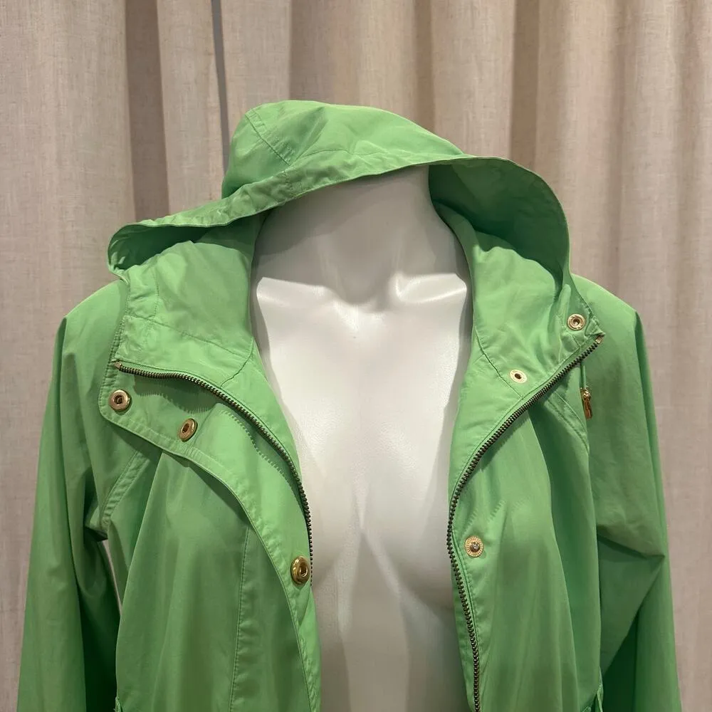 Ralph Lauren Lime Green Jacket sz S Lightweight hooded Jacket - Image 4