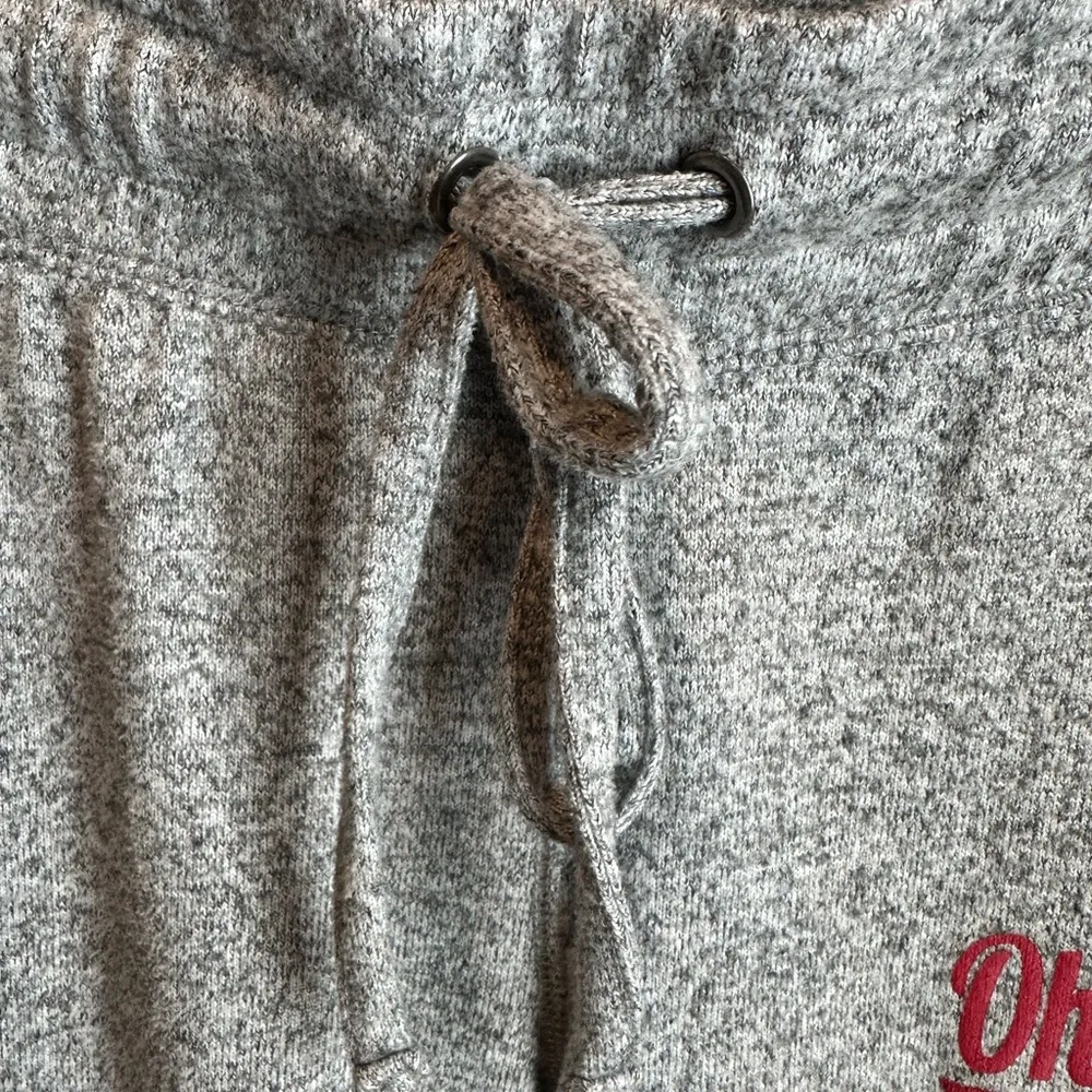 Women’s Small Ohio State Buckeyes Joggers Sideline Apparel Sleep Pants Gray OSU - Image 3