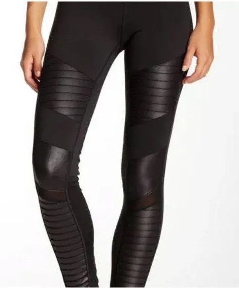 Electric Yoga Mesh Moto Leggings - Image 2