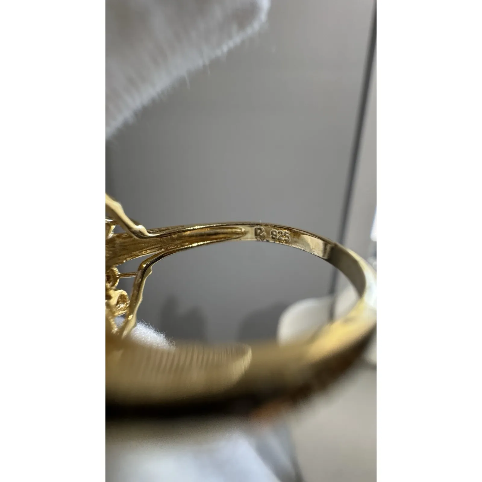 Sterling Silver Vermeil‎ Marquise - Image 10