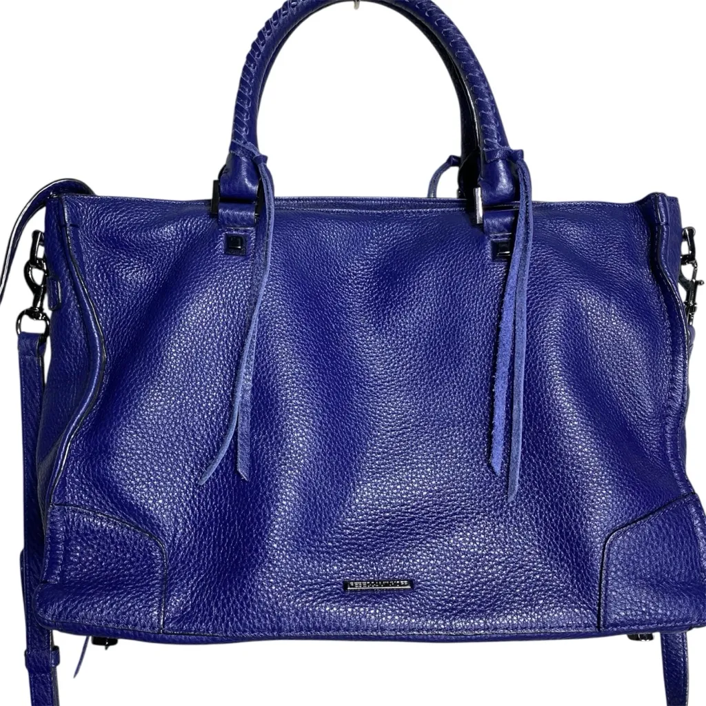 Rebecca Minkoff Blue Satchel Bag - Image 2