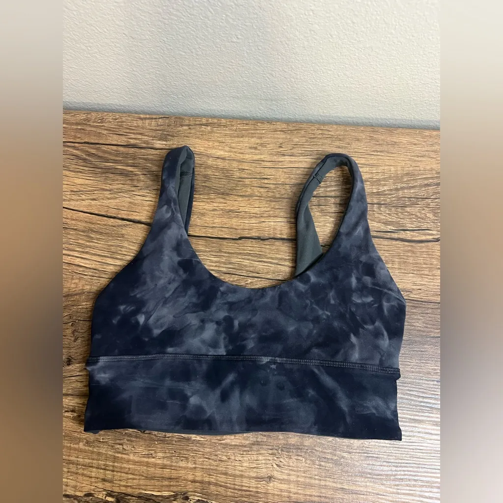 Lululemon Align Reversible Bra Diamond Dye Grey Size 4 - Image 3