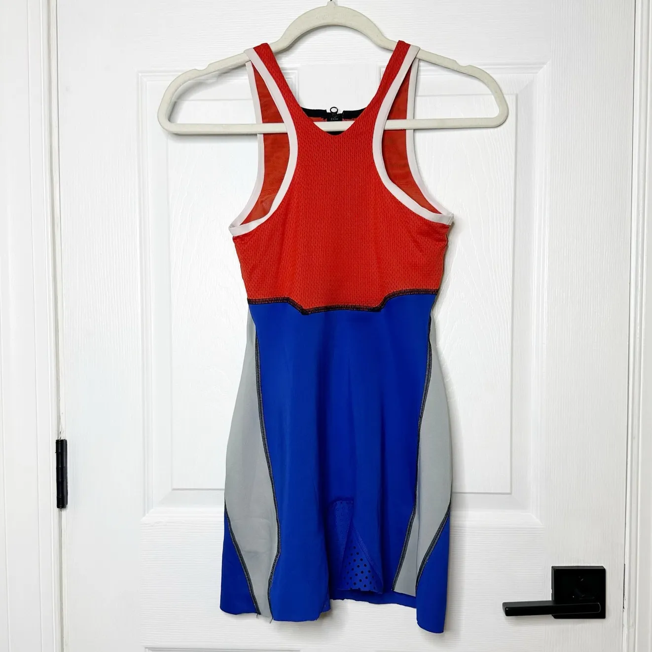 Adidas Stella McCartney Barricade Multicolour Tennis Dress S NO SIZE‎ TAG READ Blue - Image 5
