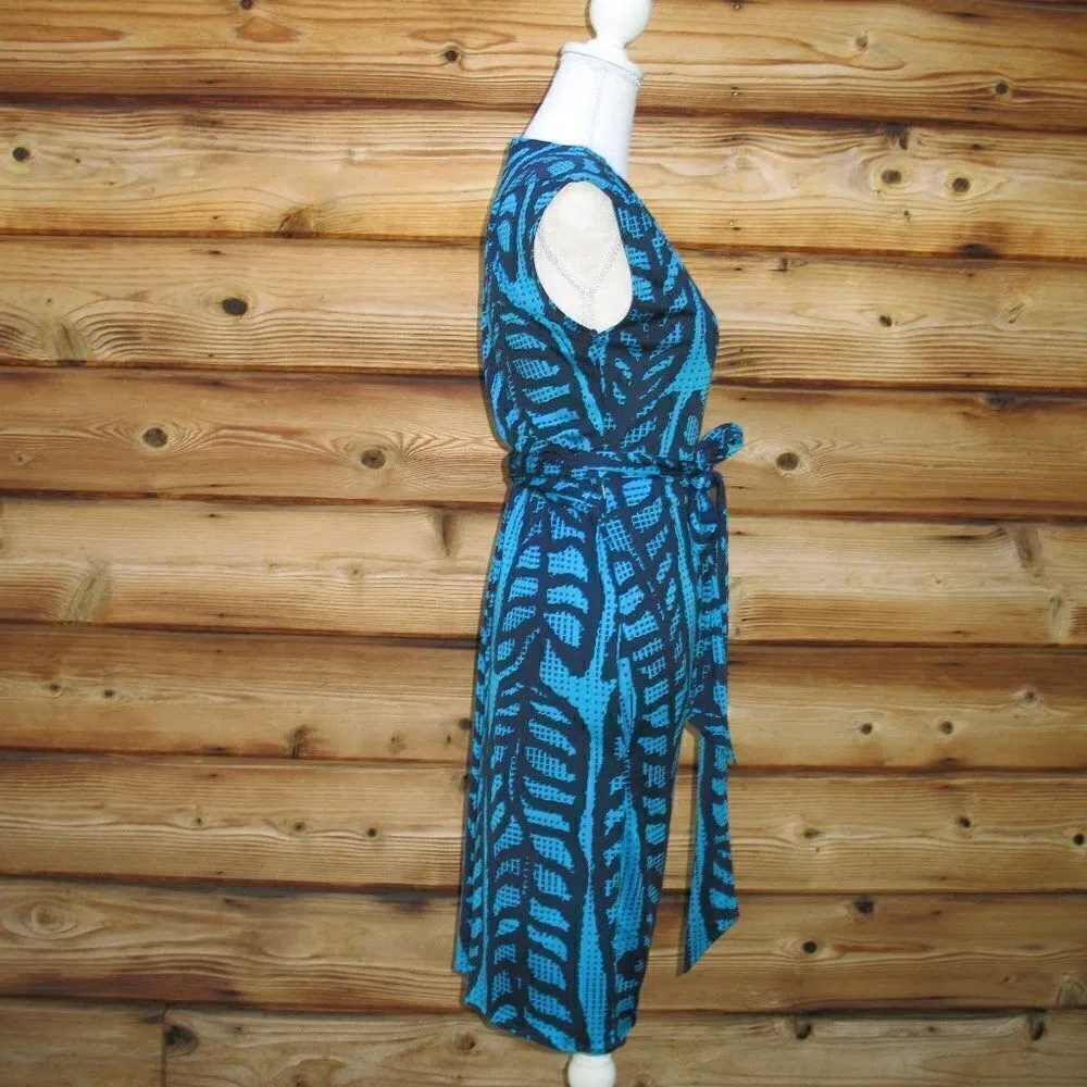 Tory Burch Silk Jersey Full Wrap Dress - Image 5