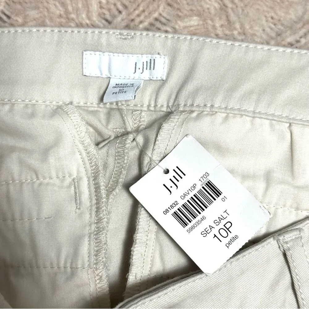 NWT J. Jill Pants Sea Salt 10 Petite - Image 3