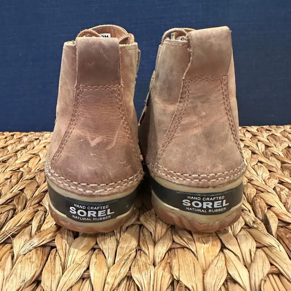 Sorel Women's Out n About Duck Boots sz 6 Leather Waterproof Boots - Image 5