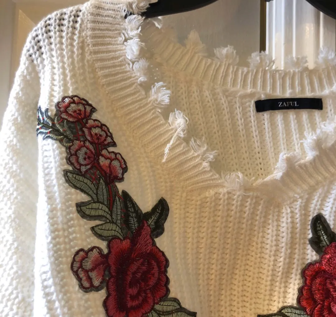 Zaful Cropped Sweater  - Image 2