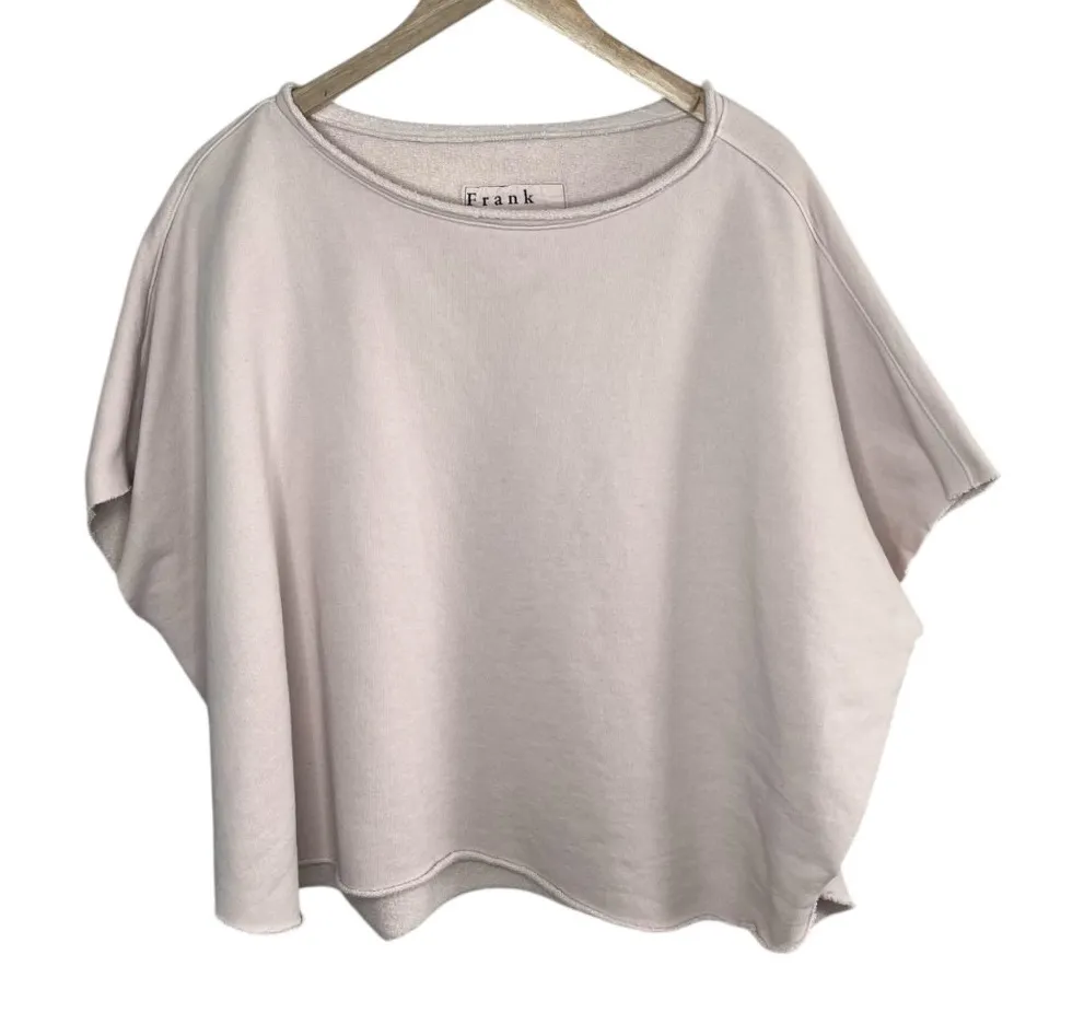 Frank & Eileen Womens Olive Triple Fleece Capelet Top One size Pink Size undefined - Image 1