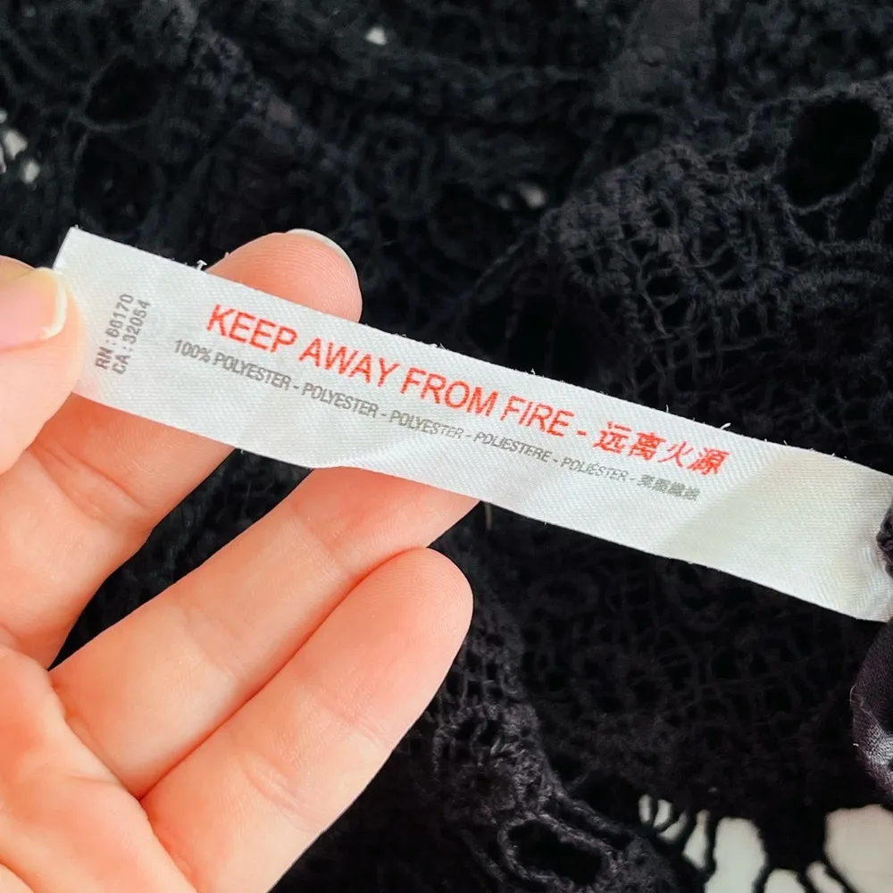 Free People Until Sundown Shirt in Black Size XS NWOT $98 - Image 9