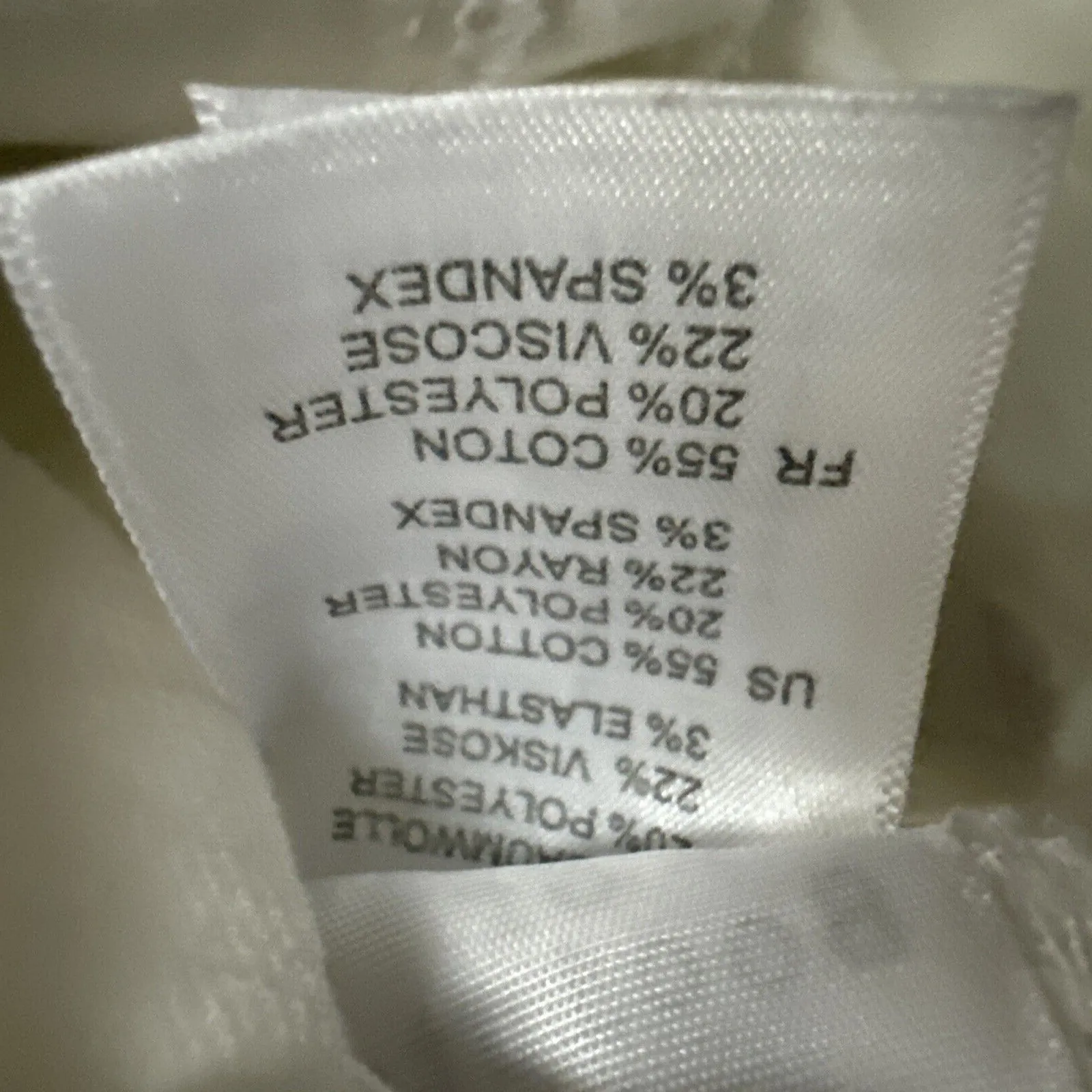 Articles Of Society Jeans Women's 28 White‎ Denim Skinny Leg 5-Pocket Zip Fly - Image 6