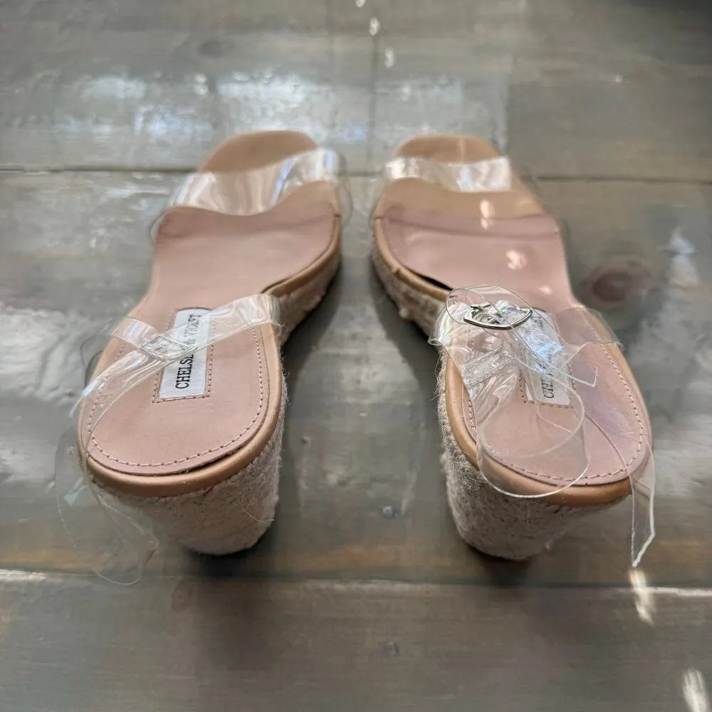 Chelsea & Violet Melne Wedge Espadrilles Heels Sz 9.5 - Image 8