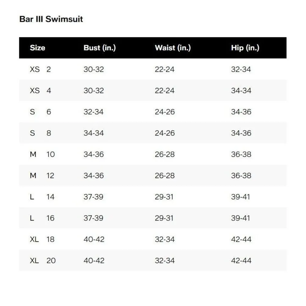 Bar III Banded Ring Bikini Top Removable Cups Tie Back Black S - Image 5