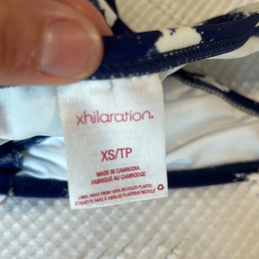 Stars Stripes Bikini Swimsuit Bottom Red White Blue XS Womens - Image 8