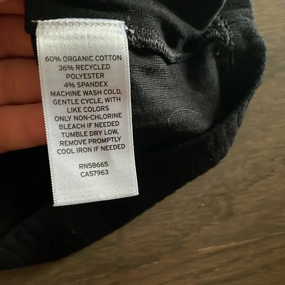 Open Edit Black Ribbed Tank - Size XXS - Image 5