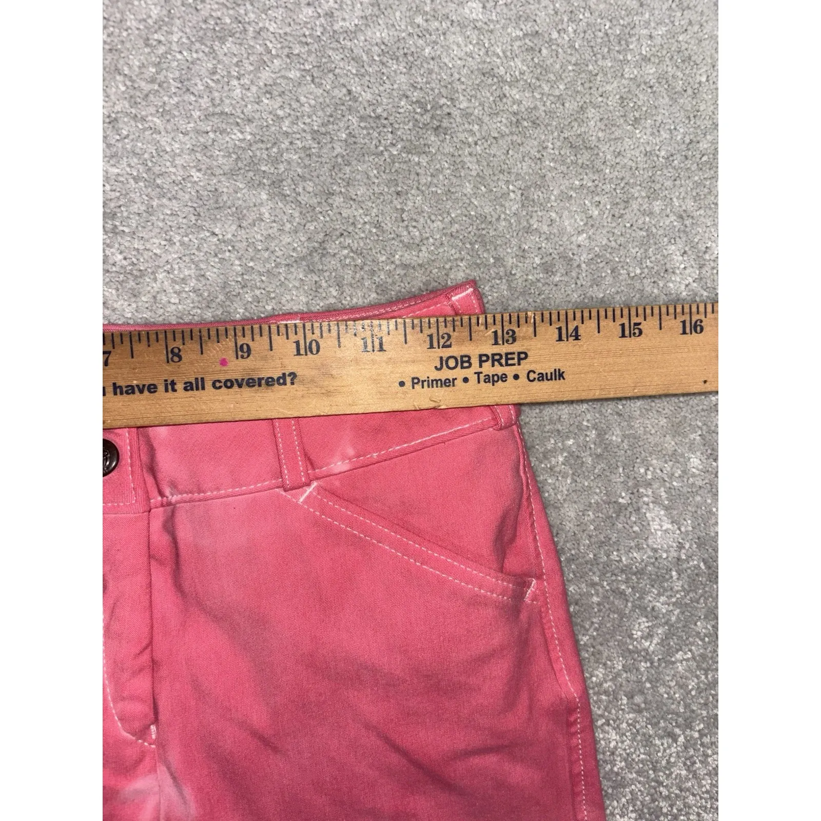 the tailored sportsman english riding pants pink tie dye Size 24 - Image 6
