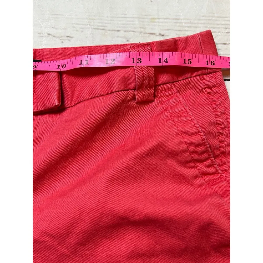 J Crew Pink Cropped Chino Pants Size 8 Perfect Fit Pink Bold Spring - Image 4