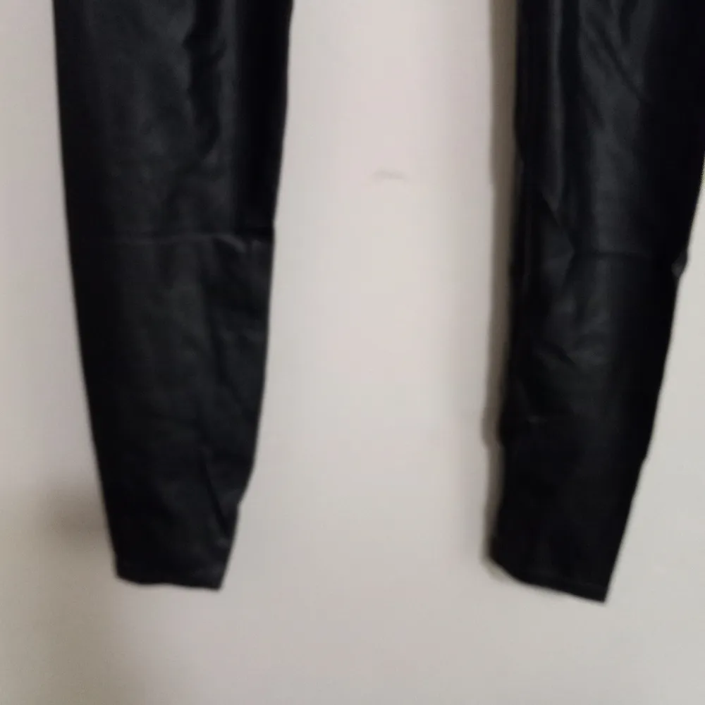 Aritzia Wilfred Free S Daria Faux Leather Tall High Waisted Skin Tight Pants - Image 4
