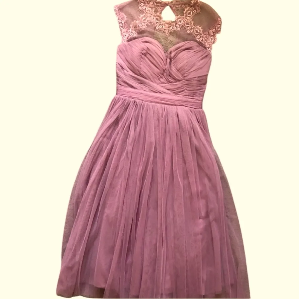Geode Formal Dress/ sleeveless midi Pink Size 1X - Image 3