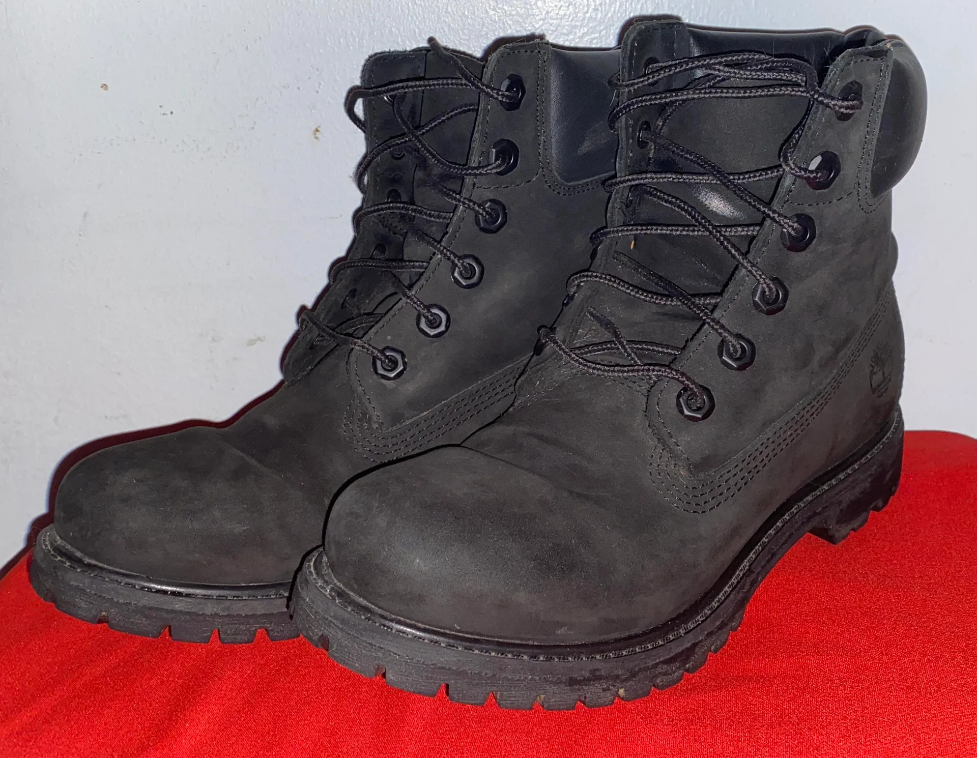 Timberland Matte Black  Boots - Image 2