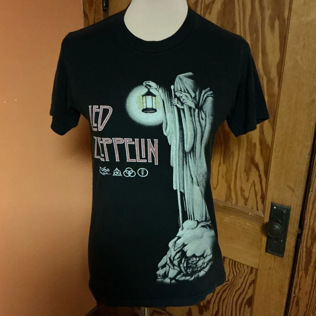 Led Zeppelin Stairway to Heaven Graphic Band T - Image 6