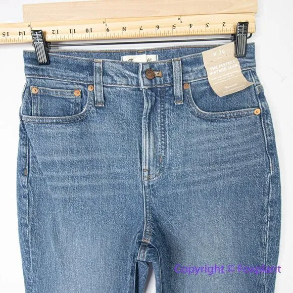 NEW Madewell The Perfect Vintage‎ Jean in Decatur Wash, 26 - Image 6