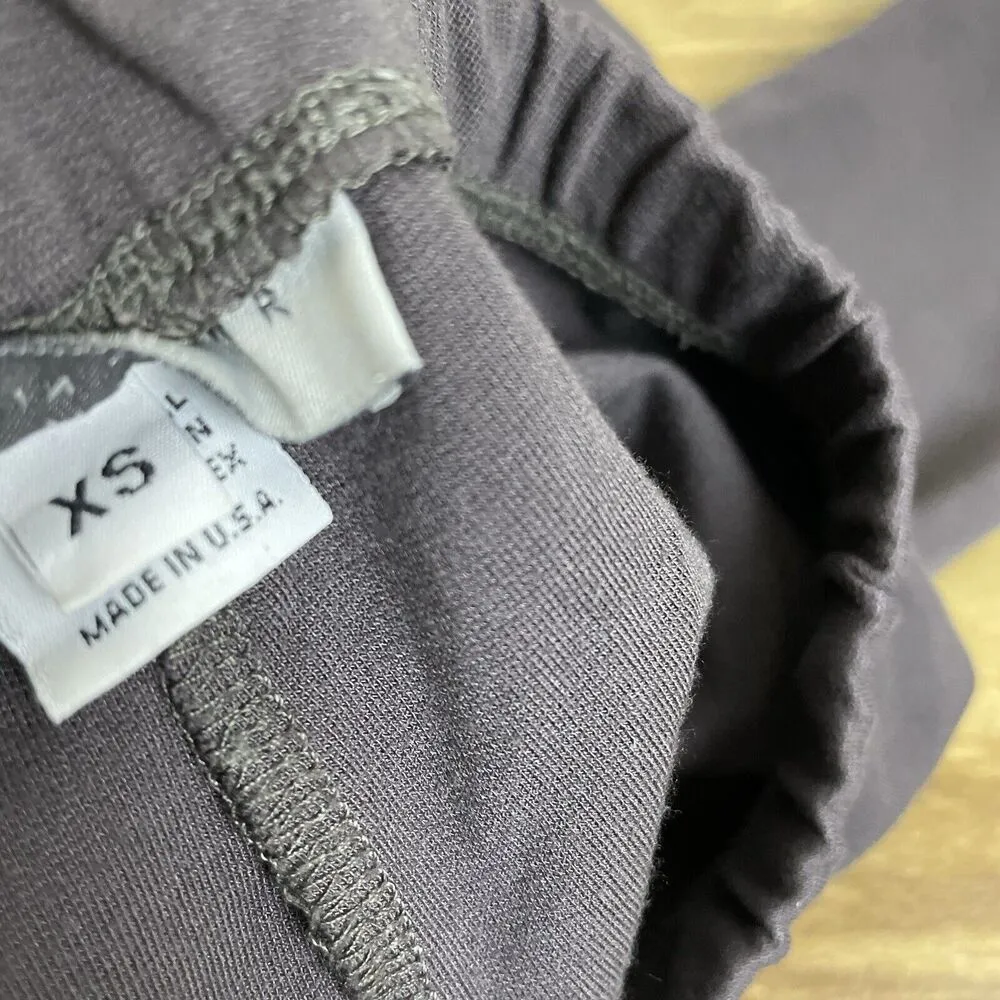 Bryn Walker Modal Blend Pull On Capri Leggings Gray Elastic Waist Womens Small - Image 9