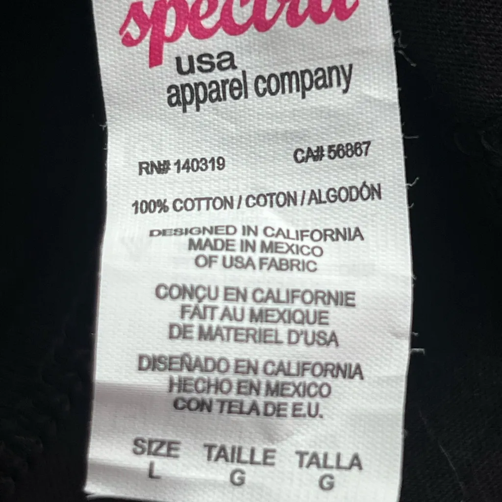 Black Pulp Fiction Graphic Tank Top Size L - Image 4