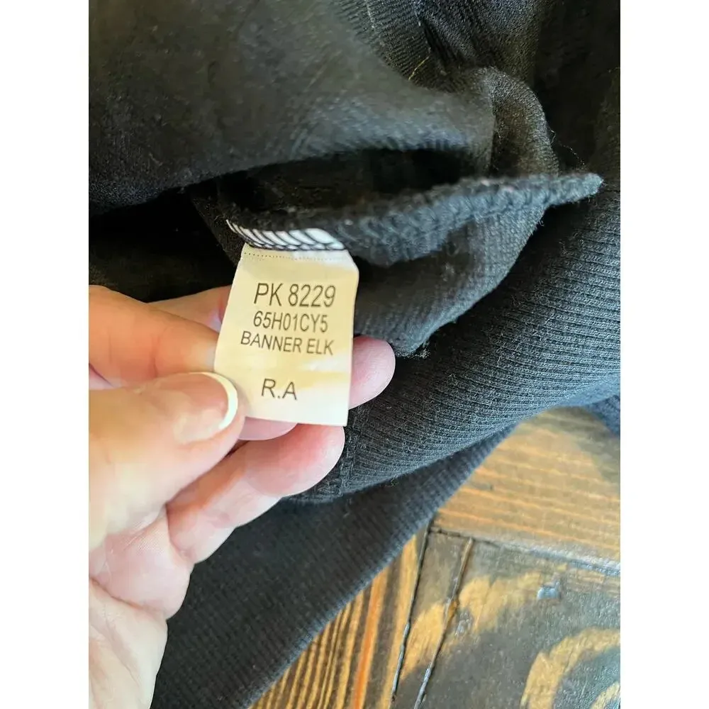 Texas Tech Women’s Small Pullover Black Cable Knit Grandma Gorp Core Grunge Soft - Image 11