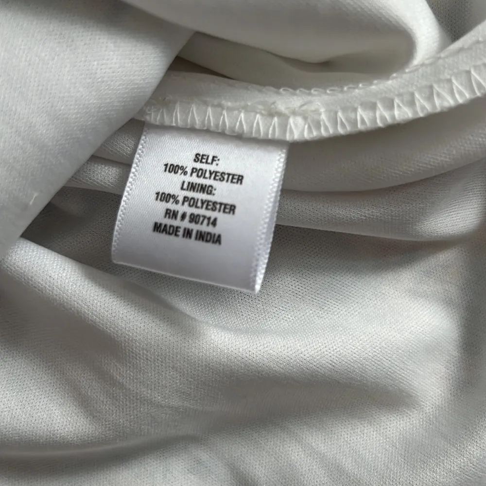 MSK Flutter Sleeve Short Floral Midi Fit Flare Dress 3X Yellow - Image 9