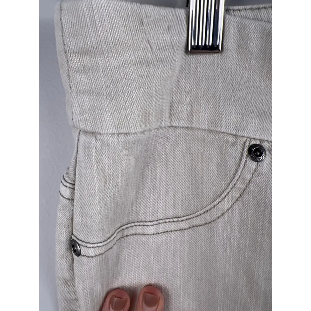 Chico's So Slimming Brigitte Pull-On Pants Beige Neutral Size 3 (16-18) - Image 4