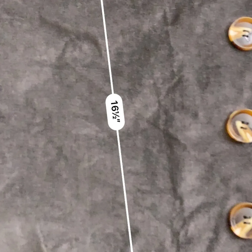 Addie corduroy crossover button down wrap Skirt - Image 3