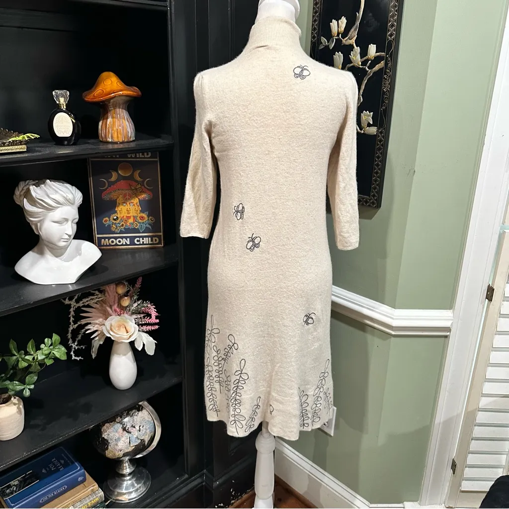 Anthropologies Spare Vista Wool Sweaterdress by Moth Size Small - Image 7