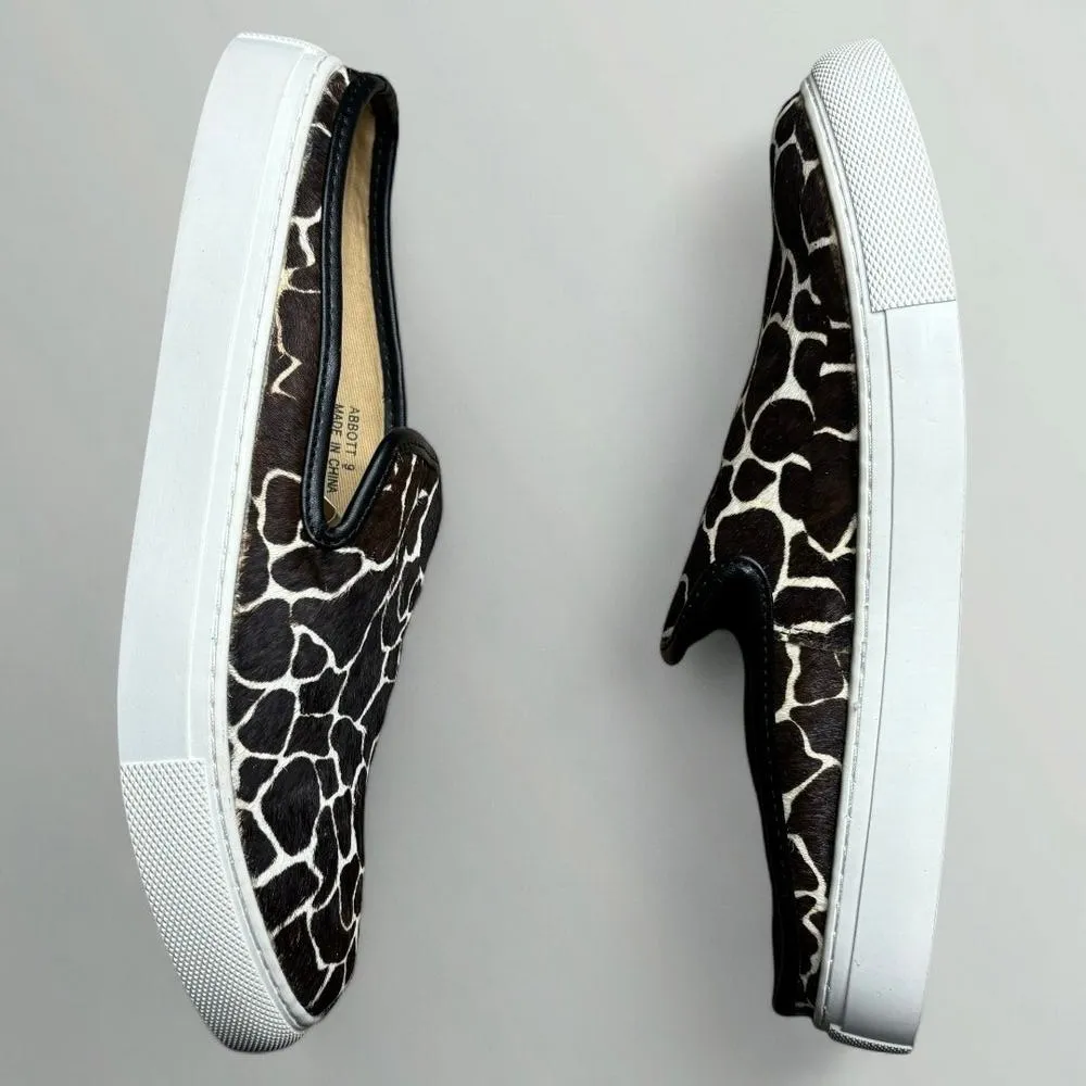 Corkys Women's Abbott Giraffe Print Mule Sneakers Brown Size 9 - Image 6