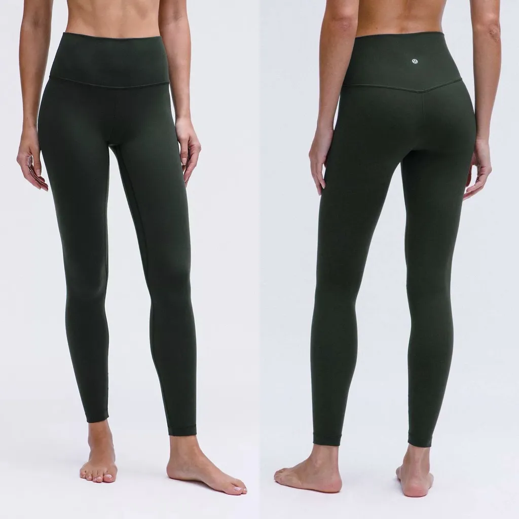 LULULEMON Align High-Rise Pant Tight Legging 28" in Legacy Green Size 8 NWT - Image 2
