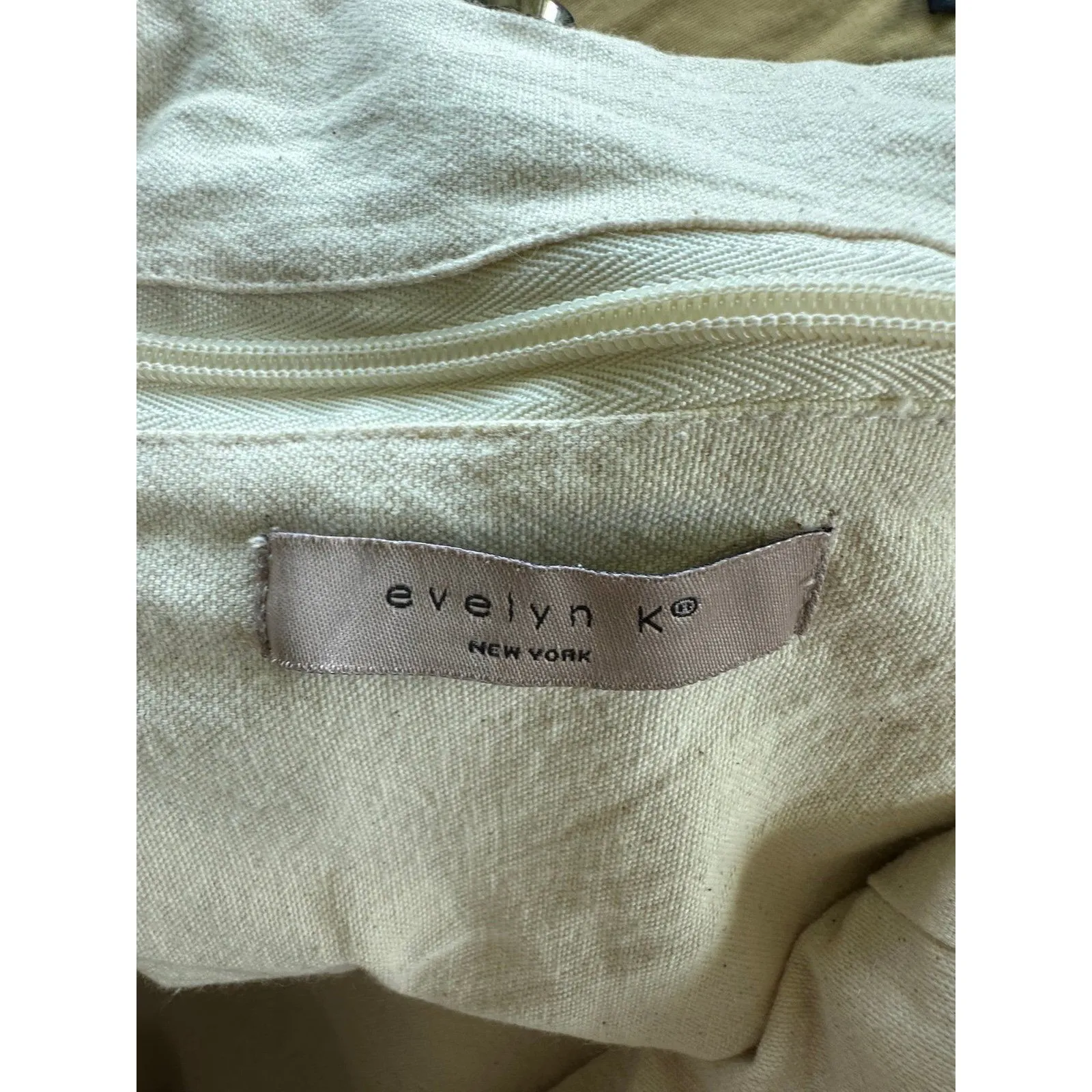 Evelyn K New York Wool Cotton Bohemian Raga Bonita Beaded Fringe Tassel Tote Bag - Image 10