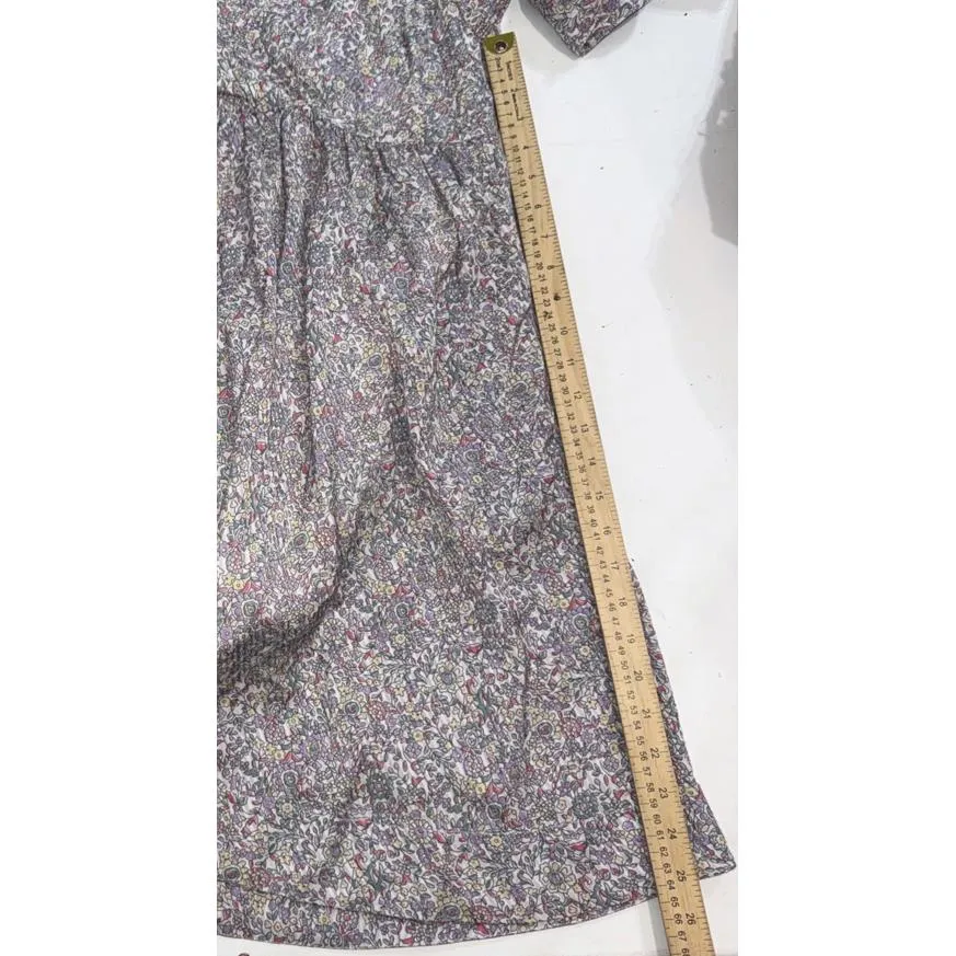 HATCH Long Sleeve Knee Length Whimsy Floral Cottagecore Maternity Dress Sz 2 - Image 11