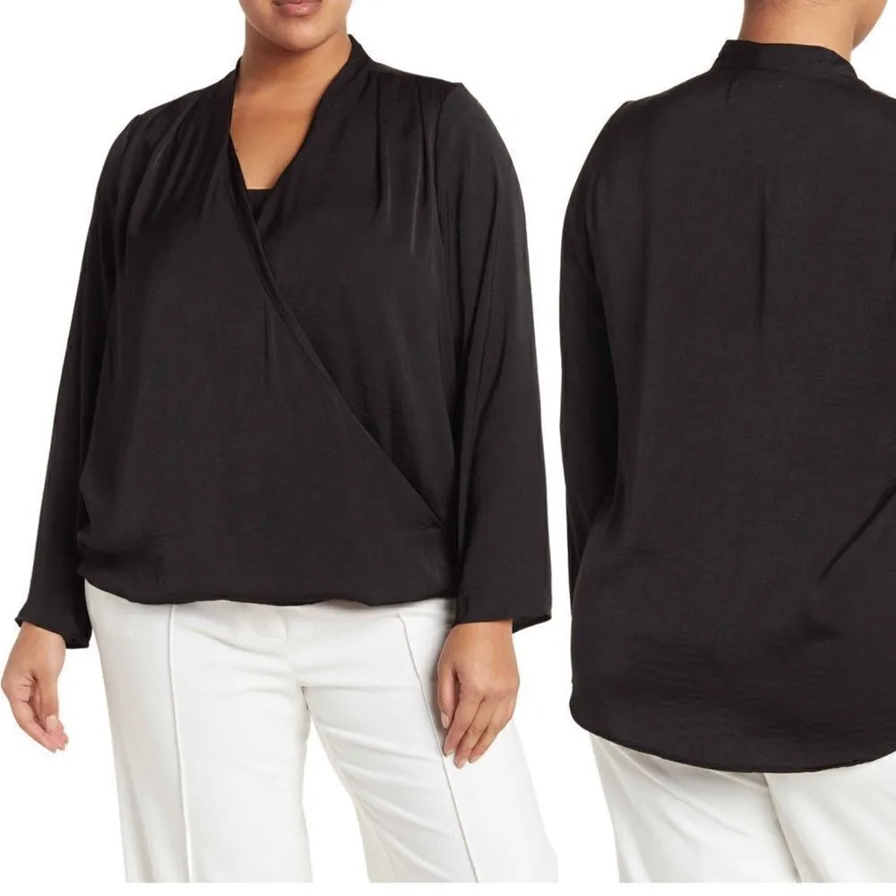 ‎Surplice Faux Wrap Top - Image 4