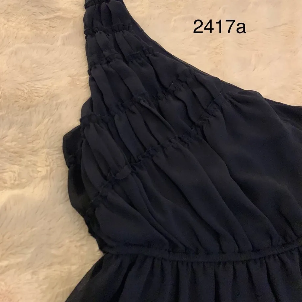 CDT) YA Women's Size‎ Small S black one shoulder dress juniors sexy - Image 3