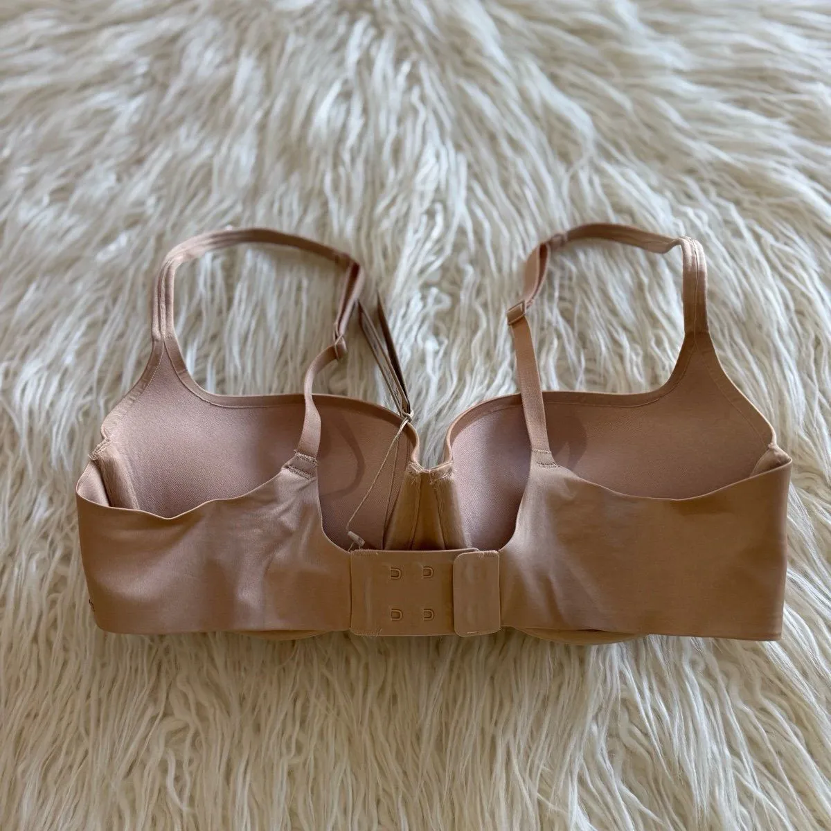 SKIMS  Ultimate Balconette Push Up Bra Clay Size 34C - Image 4